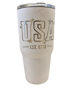Patriotic One Side Basic Tumbler