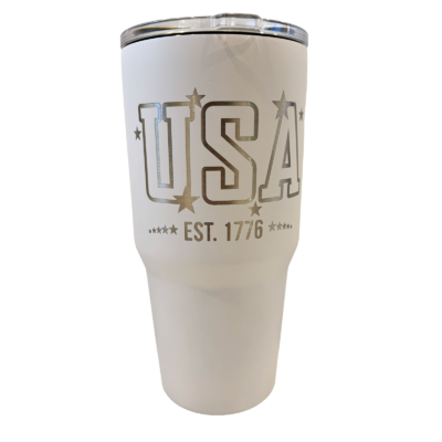 Patriotic One Side Basic Tumbler